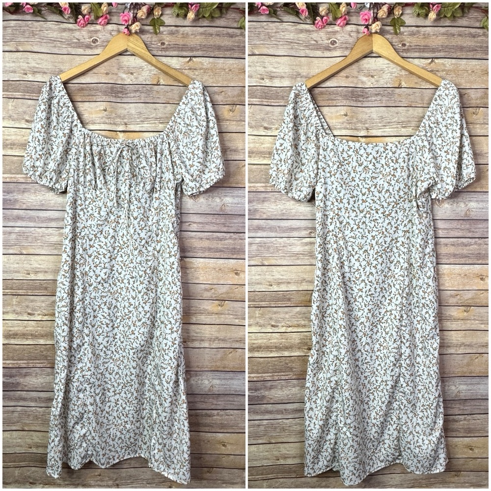 Paper Crane Floral Dress